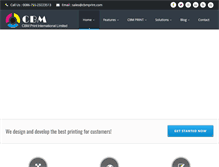 Tablet Screenshot of cbmprint.com